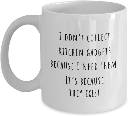 Cooking Mug, Gift for Chef, Funny Novelty Mug for Baker, Kitchen Gadget Enthusiast Mug